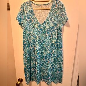 Lilly Pulitzer XL Etta T-Shirt Dress